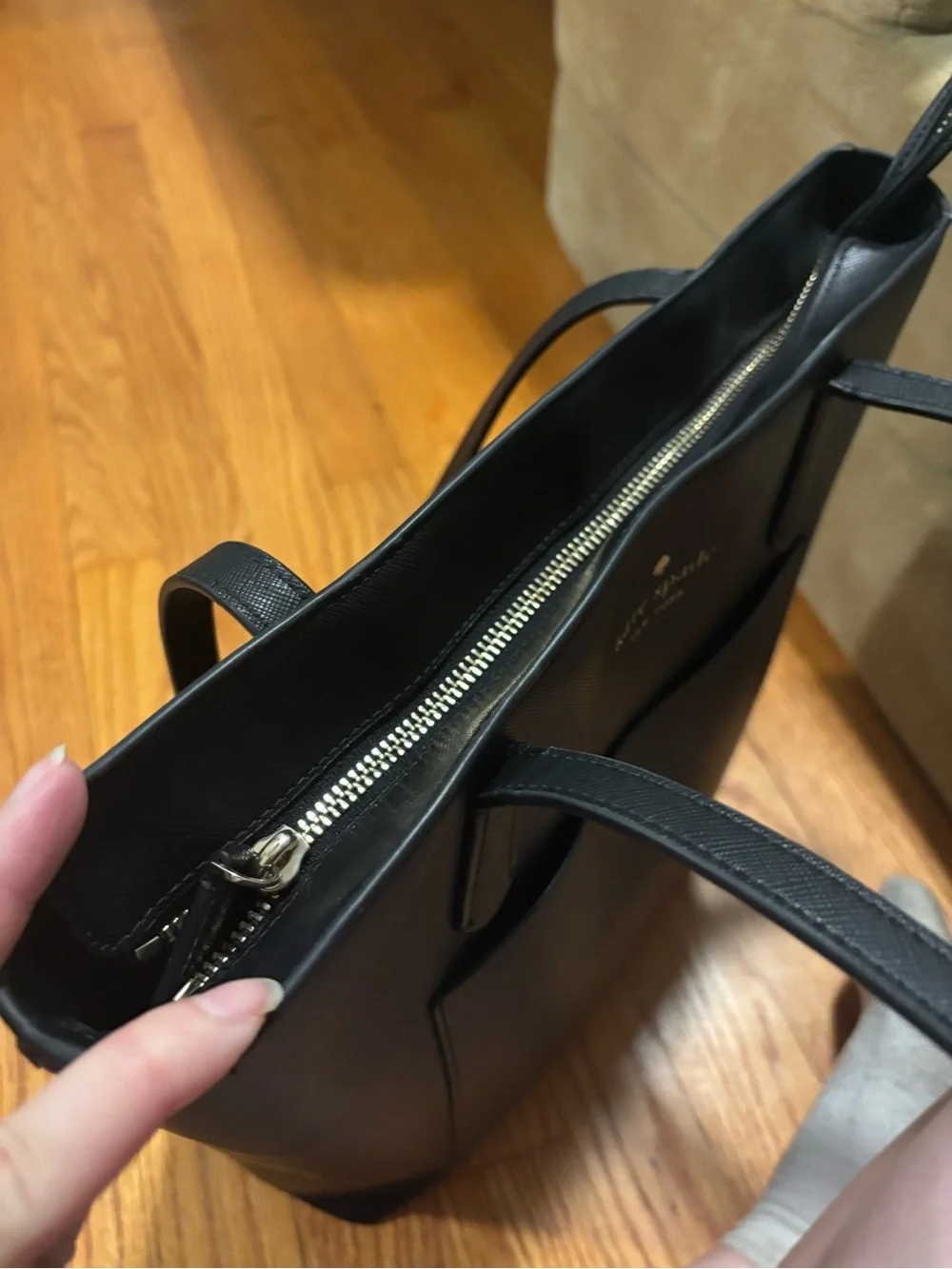 Daily Tote Kate Spade Bag Black Leather